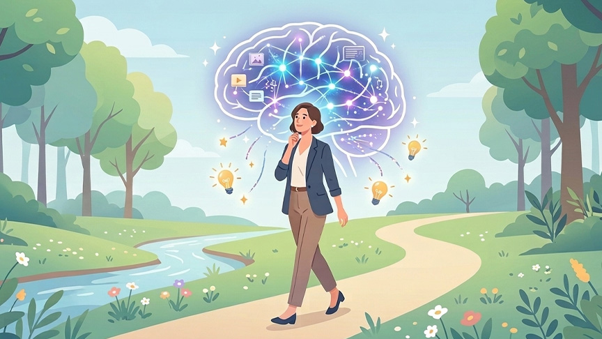 歩くことでウェルビーイングな自己研鑽